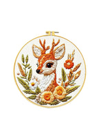 Sylvan Whisper - Fawn Embroidery Kit - Beginner Friendly