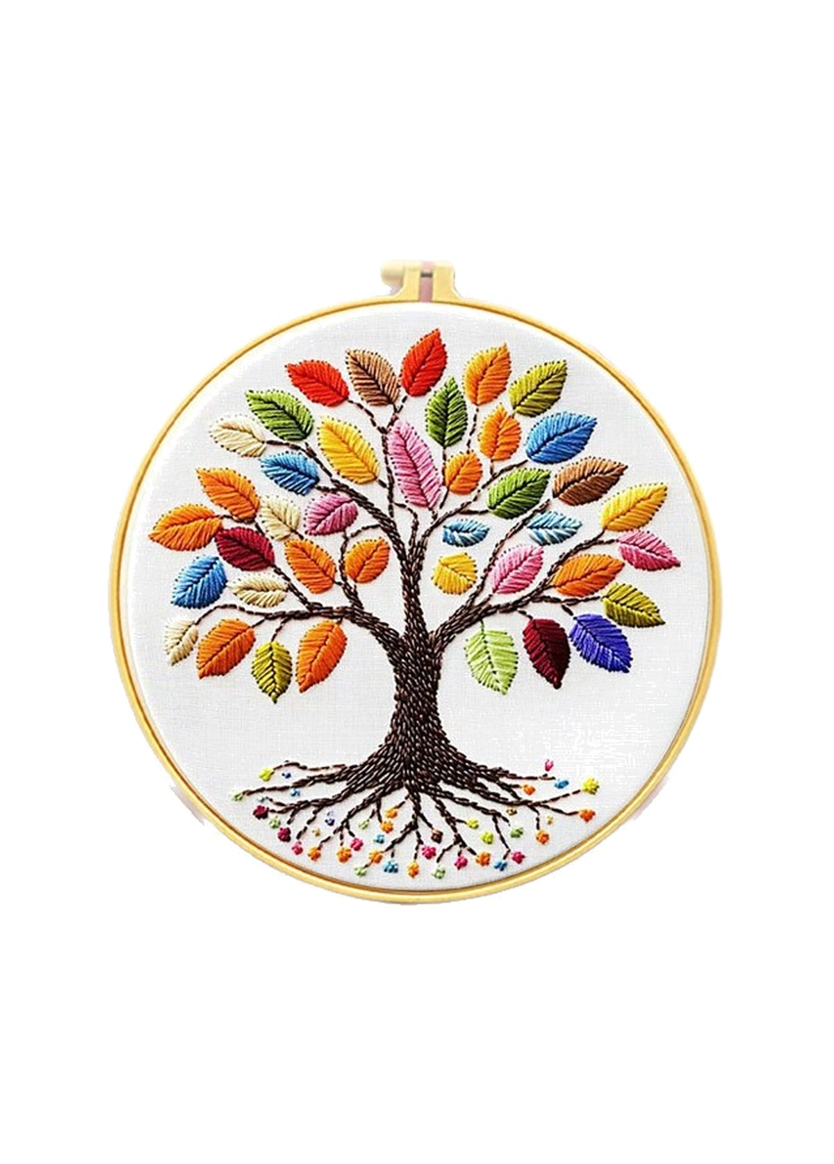 Dappled Arbor - Tree Embroidery Kit - Beginner Friendly