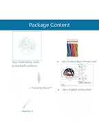 Silent Haven - Snowy Cottage Embroidery Kit - Beginner Friendly| Christmas Gift
