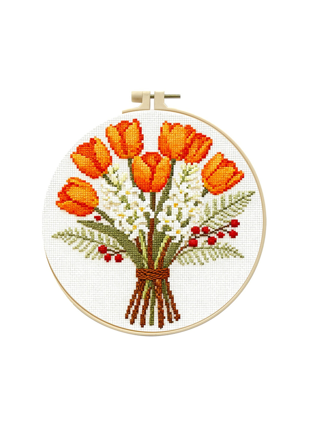 Dutch Reverie - Tulip Cross Stitch Kit - Beginner Friendly