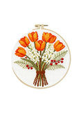 Dutch Reverie - Tulip Cross Stitch Kit - Beginner Friendly