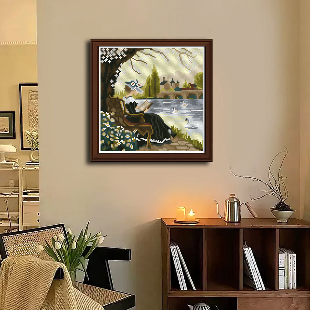 Lakeside Reverie - DIY Cross Stitch Kit
