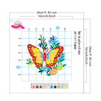 Ephemeral Wings - DIY Cross Stitch Kit Detail 2
