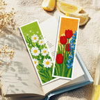 Botanical Reverie Bookmark - DIY Cross Stitch Kit