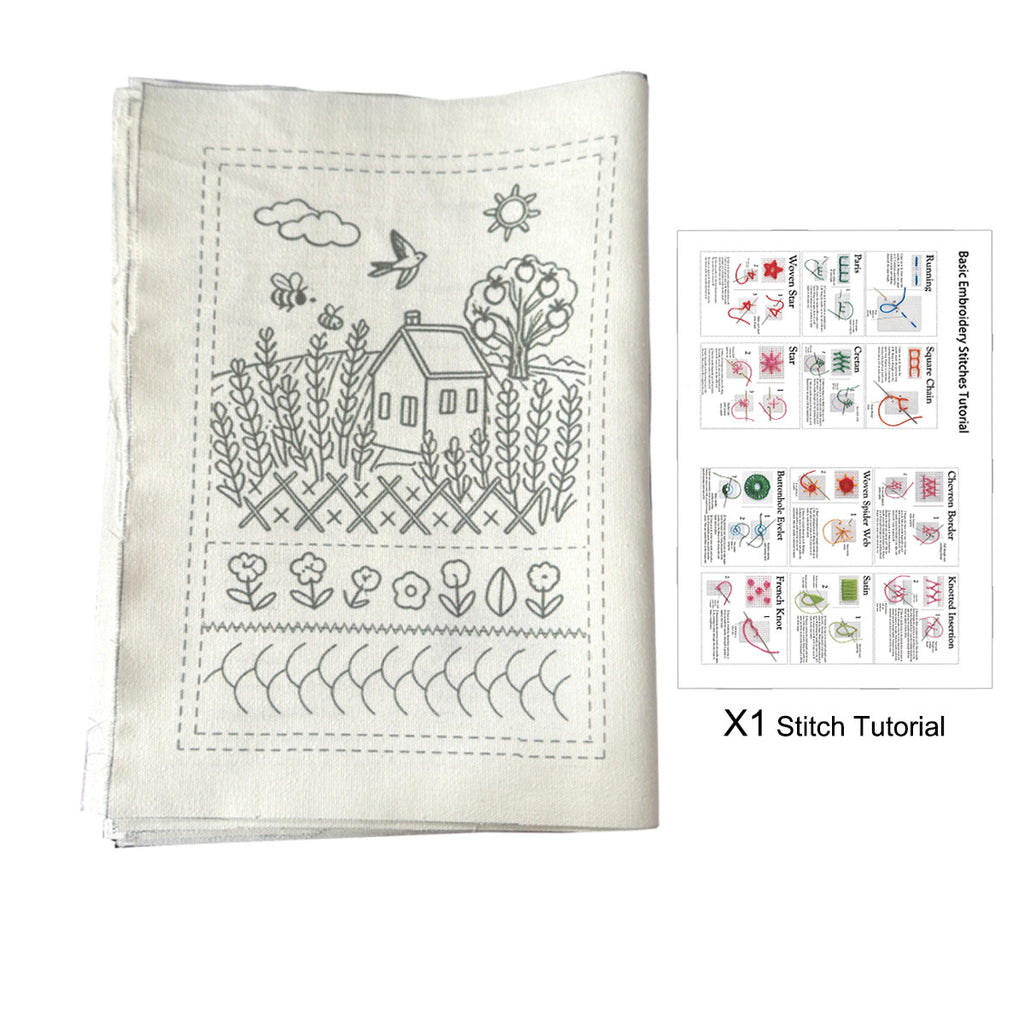 The Embroiderer's Stitch Journal - DIY Embroidery Kit Detail 5