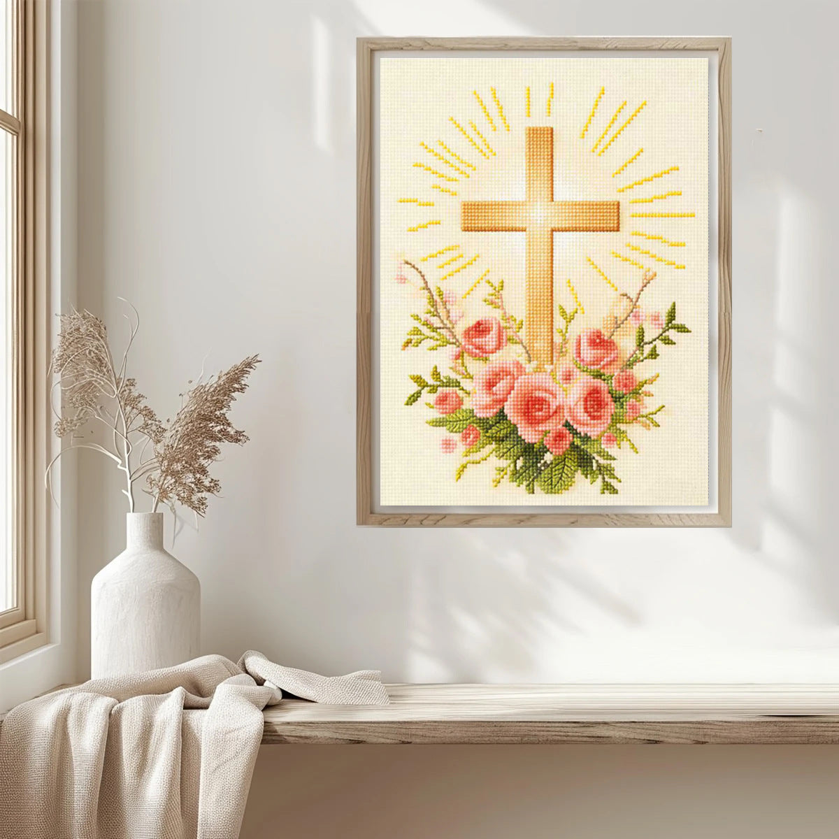 Ethereal Glow - DIY Cross Stitch Kit