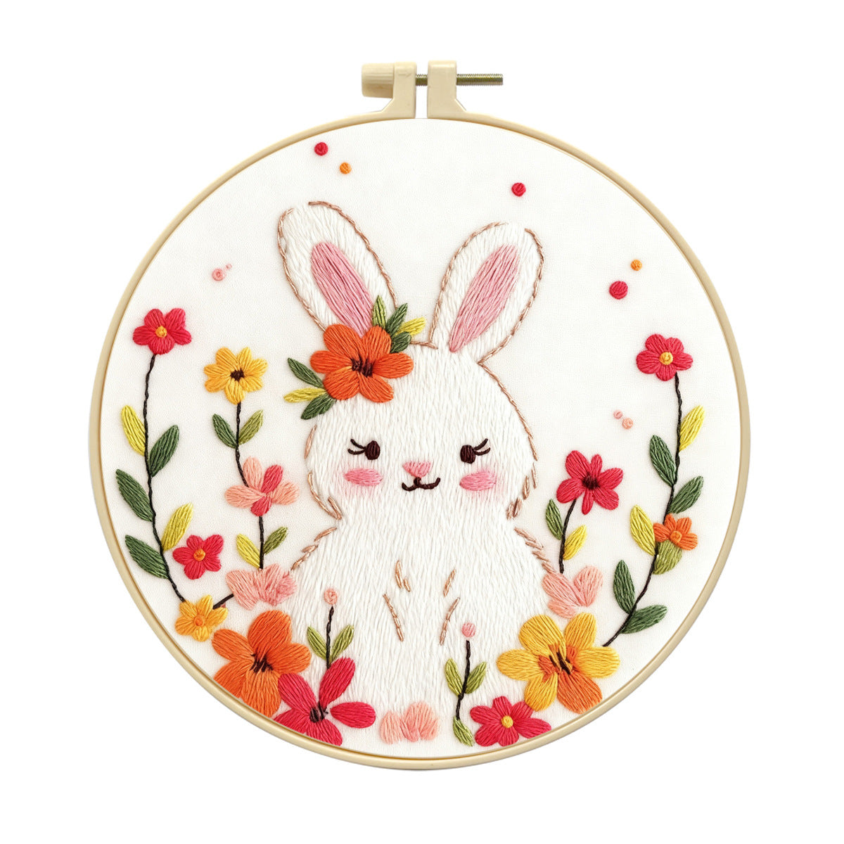 Moonbeam Meadow Rabbit - DIY Embroidery Kit