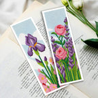 Botanical Reverie Bookmark - DIY Cross Stitch Kit Detail 1