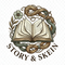 Story and Skein Logo, the brand for book lovers and handcrafters